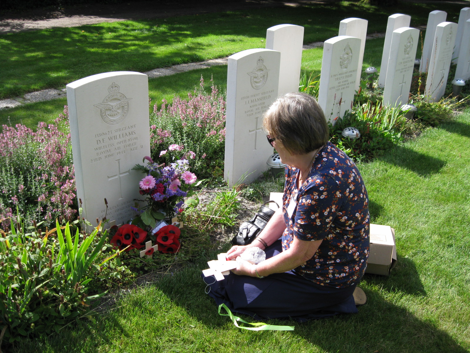 Headstone from recent visit in 2013